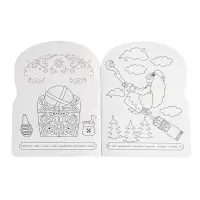 Раскраска &laquo;Любимый домовёнок&raquo;. 16 стр., Домовёнок Кузя