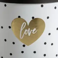 Набор коробок для цветов 4 в 1, упаковка подарочная, &laquo;Чёрно-белый&raquo;, 14&times;14&times;13 см - 20&times;20&times;17.5 см