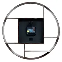 Часы настенные интерьерные &laquo;Маганса&raquo;, бесшумные, плавный ход, d=35 см, от батарейки 1&times;АА