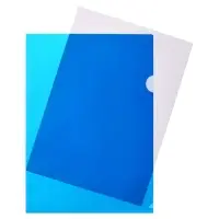 Набор папок-уголков А4, 180 мкм, Calligrata DeLuxe, непрозрачные, с тиснением, 4 штуки, микс