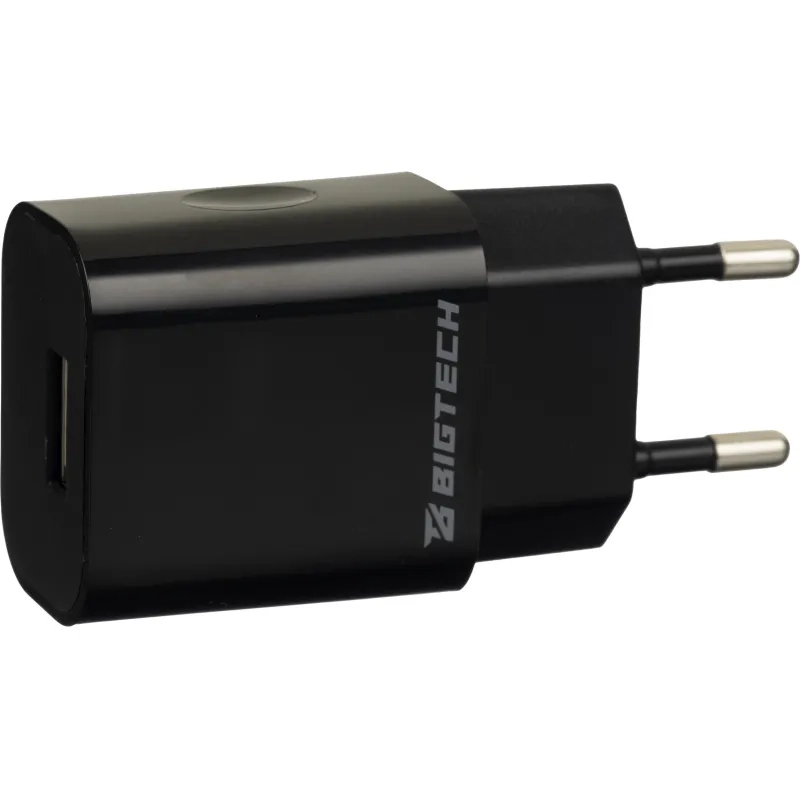 Зарядное устройство 2A, 1USB, черный BT-JCHR-002/C-IPN139