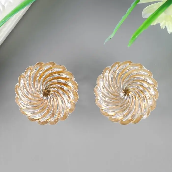 Ручка для шкатулки металл Ручка для шкатулки металл "Кристалл" 2,9х2,9х2,7 см