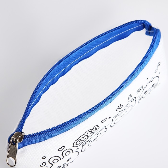 Набор для творчества: Пенал раскраска «Зверята», фломастеры 6 цветов Набор для творчества: Пенал раскраска «Зверята», фломастеры 6 цветов