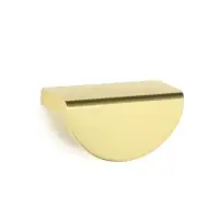 Ручка-скоба CAPPIO H001GP полукруглая, алюминий, L=50 мм, м/о 32 мм, цвет золото