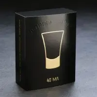 Стопка с пулей &laquo;Непробиваемая&raquo;, в коробке, 40 мл