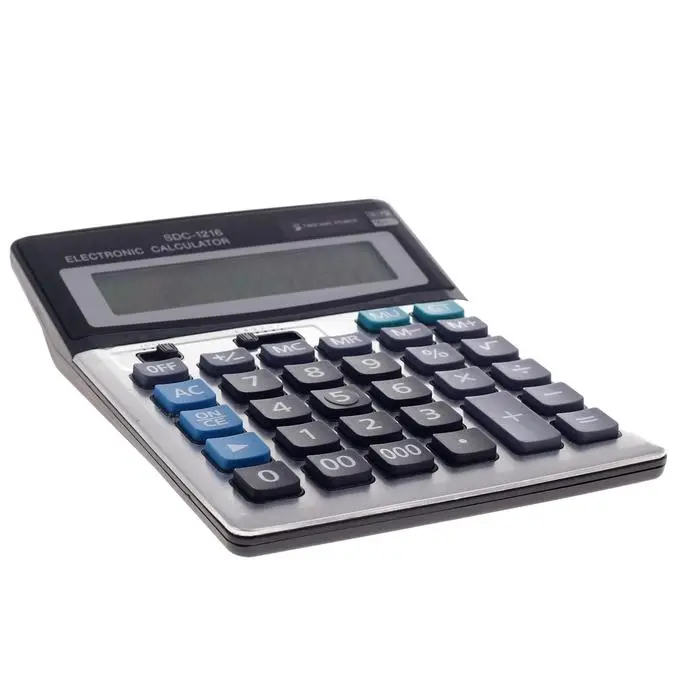 Калькулятор настольный, 16-разрядный, SDC - 1216