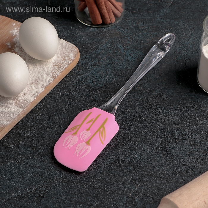 Лопатка Доляна «Настроение», 25 см, МИКС Лопатка Доляна «Настроение», 25 см, МИКС