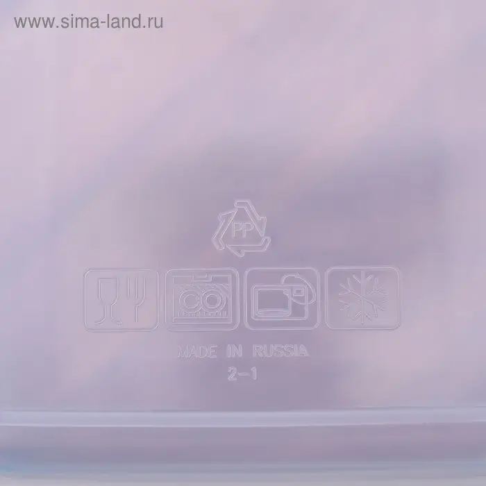 Контейнер пищевой Good & Good, 500 мл с герметичной крышкой Контейнер пищевой Good & Good, 500 мл с герметичной крышкой