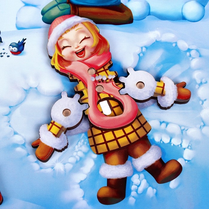 Бизиборд «Снежные выходные» Бизиборд «Снежные выходные»