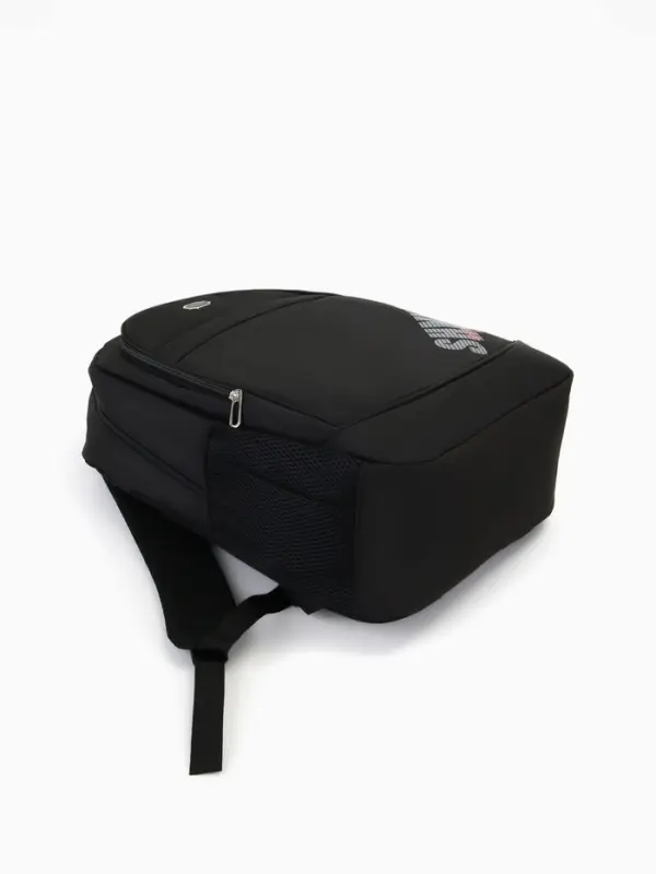 Рюкзак школьный, 4 кармана, 35&times;16&times;50 см, чёрный