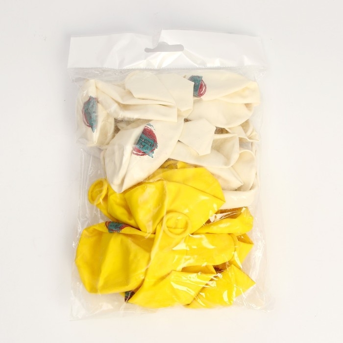 Воздушные шары латексные 12" &laquo;С Днём Рождения&raquo;, 25 шт.