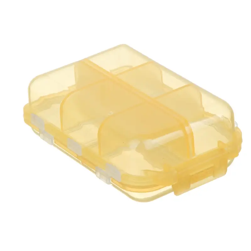 VETTA Бокс для таблеток 10 ячеек, 9х6х3 см, пластик