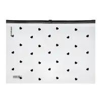 Zip-пакет A4 ErichKrause Clear Beauty, прозрачный, МИКС