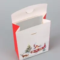 Коробка складная &laquo;Уюта в Новом году&raquo;, 15&times;7&times;22 см