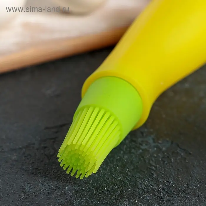 Кисть с резервуаром для масла Доляна «Самуй», силикон, 13×4,5×4,5 см, цвет МИКС Кисть с резервуаром для масла Доляна «Самуй», силикон, 13×4,5×4,5 см, цвет МИКС