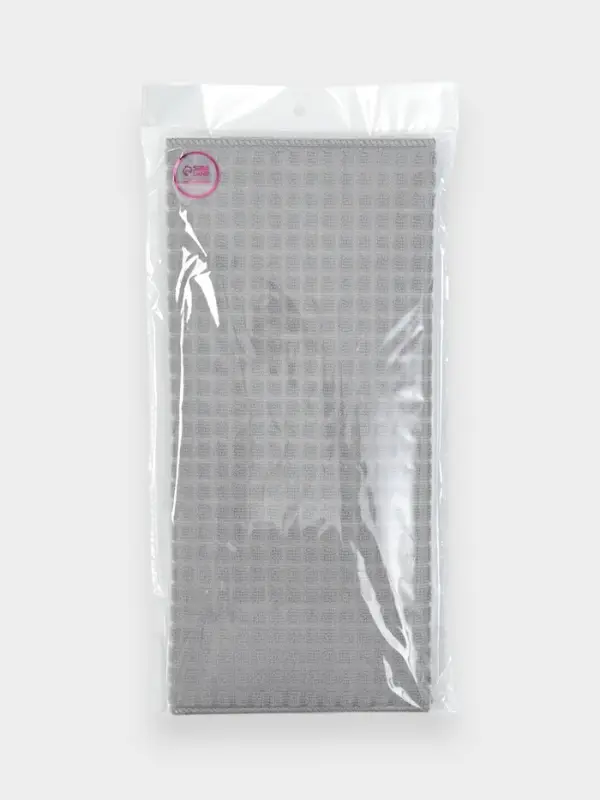 Коврик для сушки посуды "Квадарты" 38х30 см, цвет серый