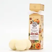 Бомбочки для ванны с ароматом тыквенного штруделя, 3×40 г, URAL LAB