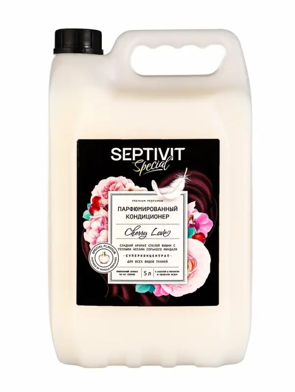 Кондиционер для белья Septivit Special  Кондиционер для белья Septivit Special "Cherry Love", 5л