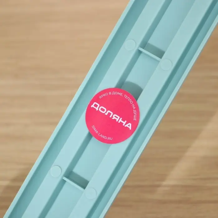 Держатель для ножей магнитный Доляна «Цветная линия», 33 см, цвет голубой Держатель для ножей магнитный Доляна «Цветная линия», 33 см, цвет голубой