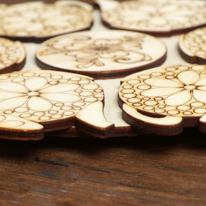 Подставка под горячее «Чайник», D=20 см, можжевельник Подставка под горячее «Чайник», D=20 см, можжевельник