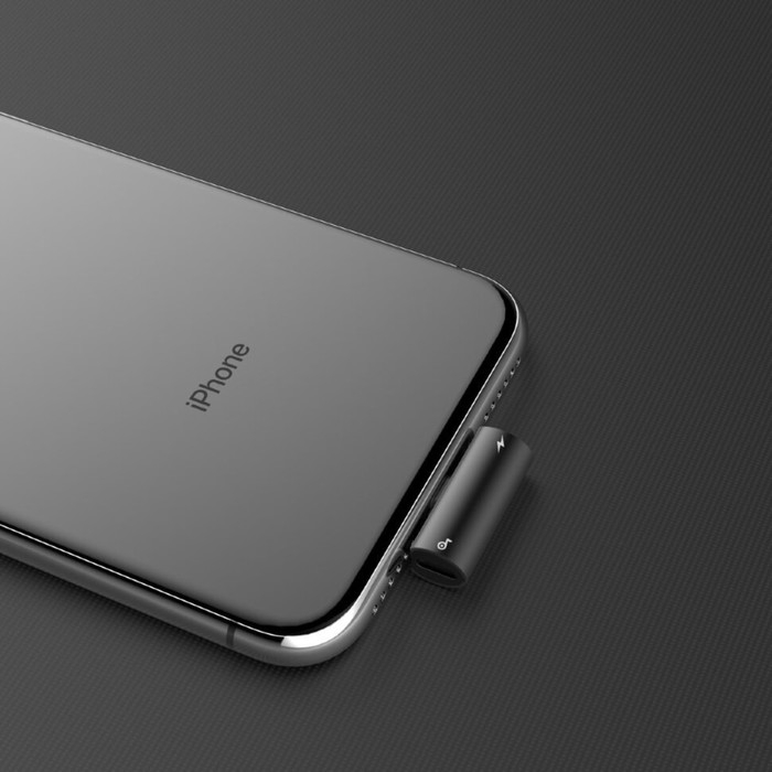 Переходник Baseus с Lightning на 2xLightning 8 pin, чёрный Переходник Baseus с Lightning на 2xLightning 8 pin, чёрный