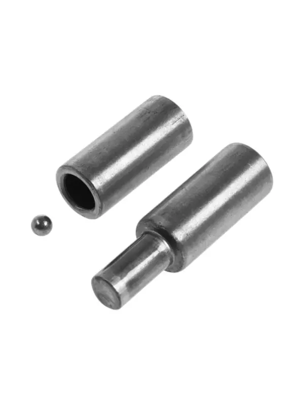 Петля гаражная ТУНДРА с шаром, 24&times;105 мм, набор 6 шт.