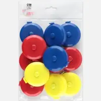 Сантиметровая лента-рулетка портновская, 150 см (см/дюймы), цвет МИКС, цена за 1 штуку