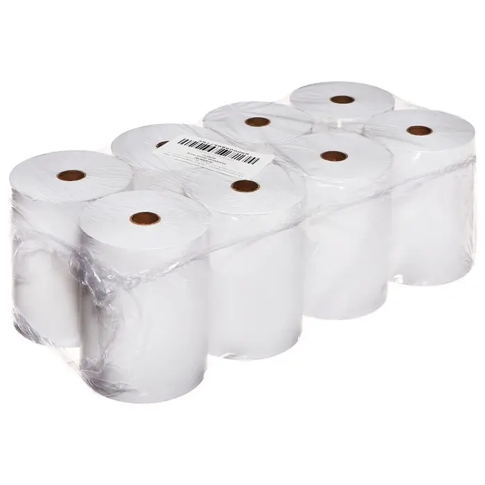 Набор чековой ленты термо 80мм 60м 80х12х60, 48г/м2, 8 штук Набор чековой ленты термо 80мм 60м 80х12х60, 48г/м2, 8 штук