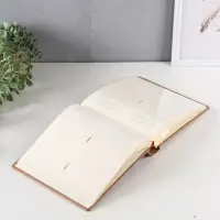 Фотоальбом Делюкс 200ф 10X15см, бум.карм.с мемо, книжн. пер-т., бронза