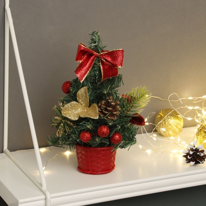 Ёлка декор Ёлка декор "Бантик" 21х11 см