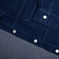 Куртка джинсовая O2, темно-синяя, размер 3XL/4XL