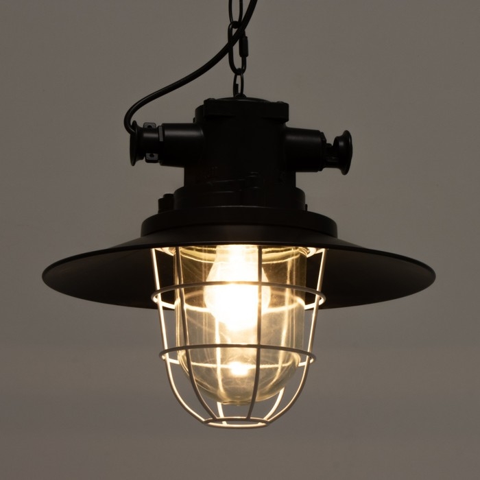 Подвес BayerLux Подвес BayerLux "Хаус" Е27 черный 35х35х35-85см