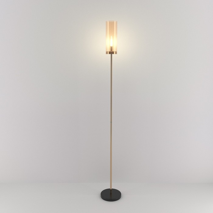 Торшер "Факел" E14 40Вт золото 20х20х145 см