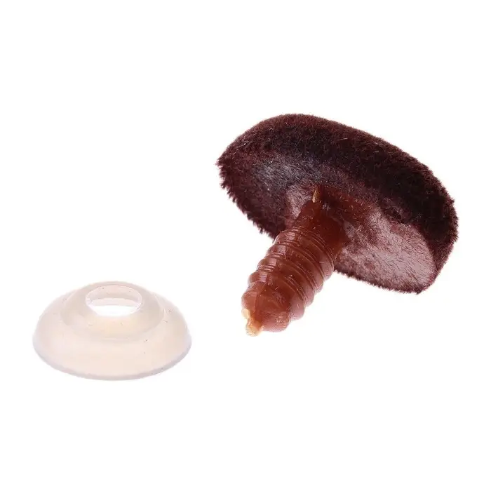 Носик винтовой с заглушкой, ворсистый, набор 2 шт., размер 1 шт.: 2.2×1.5 см Носик винтовой с заглушкой, ворсистый, набор 2 шт., размер 1 шт.: 2.2×1.5 см