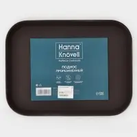 Поднос прорезиненный Hanna Kn&ouml;vell, 41&times;31 см, коричневый