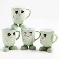 Кружка детская с крышкой Крошка Я, 270 мл., цвет и рисунок МИКС