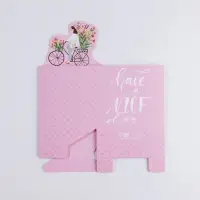 Коробки для мини букетов HAVE A NICE DAY, 12×20×10 см