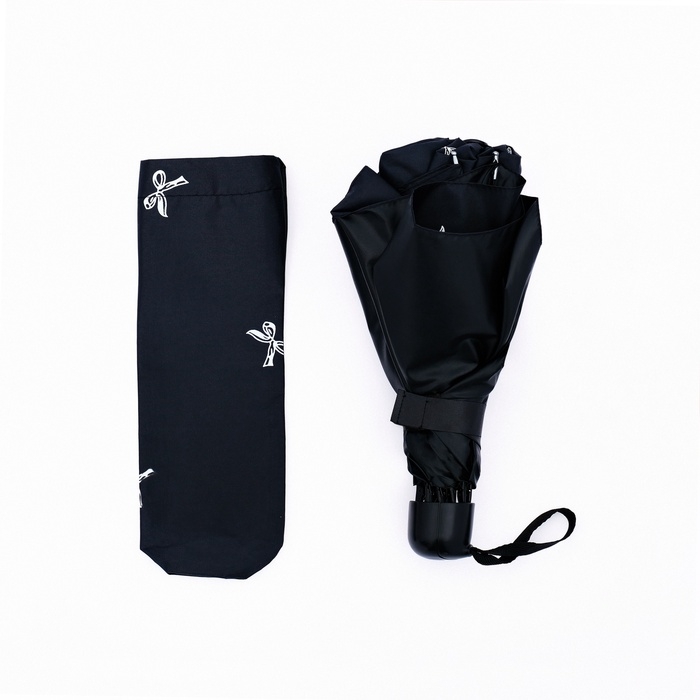 Зонт механический «Банты», эпонж, 4 сложения, 8 спиц, R = 48/55 см, D = 110 см, цвет МИКС Зонт механический «Банты», эпонж, 4 сложения, 8 спиц, R = 48/55 см, D = 110 см, цвет МИКС