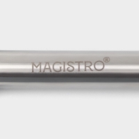 Нож для пиццы и теста Magistro Solid, 20,5 см, d=6,5 см, цвет хромированный