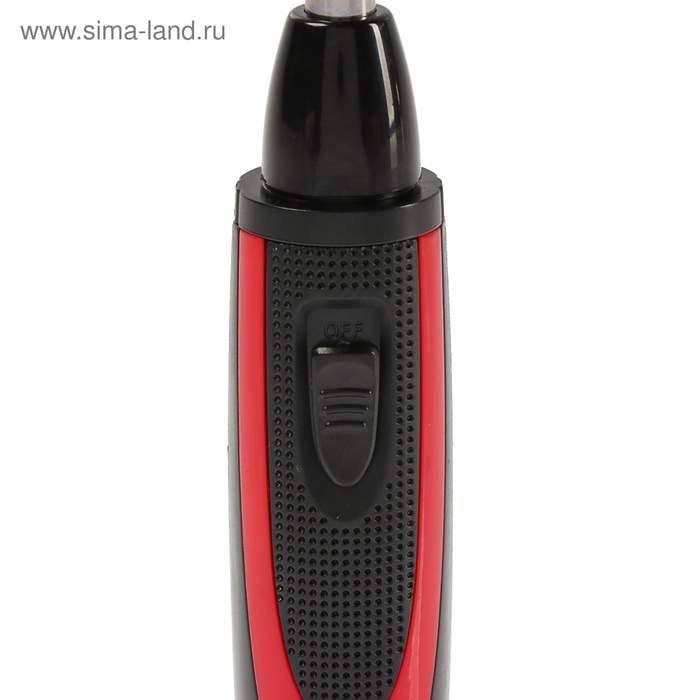 Триммер для волос Luazon LTRI-03, для носа и ушей, от батареек 1хАА, чёрный Триммер для волос Luazon LTRI-03, для носа и ушей, от батареек 1хАА, чёрный