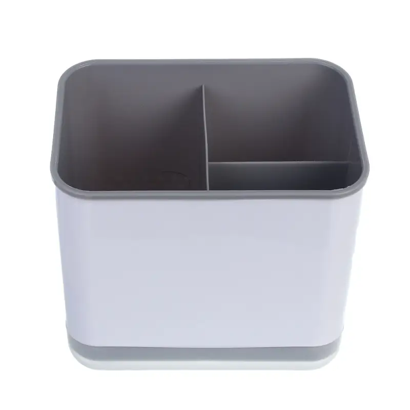 Подставка для столовых приборов тм VETTA, 14,9x10x13,5см, полипропилен, цвет белый