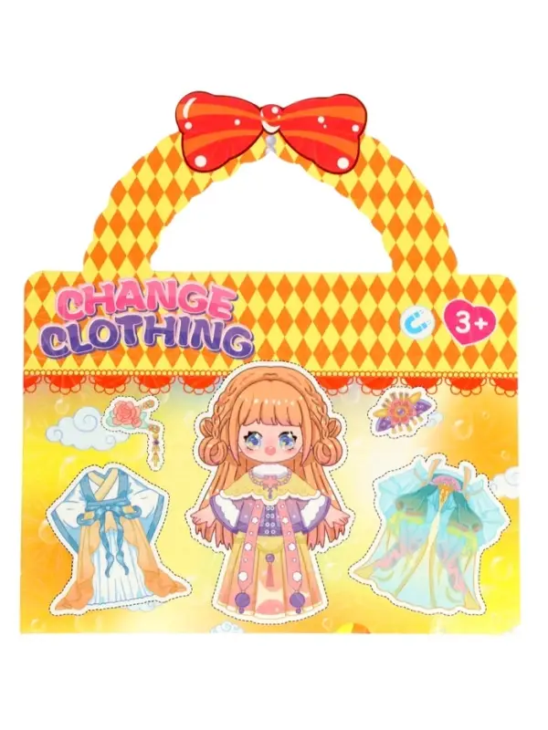 Магнитный набор "Принцесса" блестящий