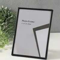 Фоторамка металл на 1 фото 15х20 см "Классик" чёрная 1,5х15,8х20,8 см Фоторамка металл на 1 фото 15х20 см "Классик" чёрная 1,5х15,8х20,8 см