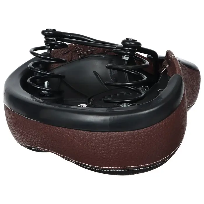 Седло Dream Bike, комфорт, цвет коричневый Седло Dream Bike, комфорт, цвет коричневый