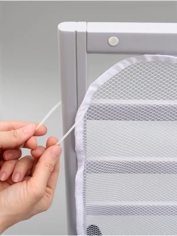 Защитная сетка ограждение для лестницы, 3 метра, цвет белый, Крошка Я