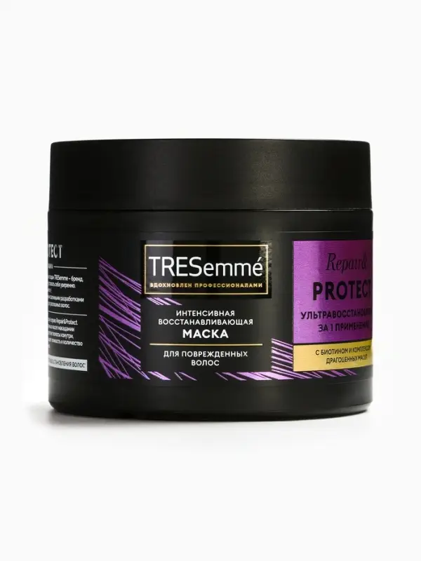 Маска для волос ТРЕСемме восстановление и защита для поврежденных и ломких волос, 300 мл Маска для волос ТРЕСемме восстановление и защита для поврежденных и ломких волос, 300 мл