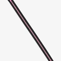 Молния &laquo;Трактор&raquo;, №5, разъёмная, замок автомат, 60 см, чёрная, розовая