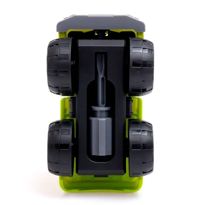 Конструктор винтовой &laquo;Лесовоз&raquo;, с отвёрткой, 28 деталей