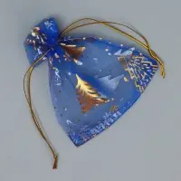 Мешочек подарочный органза &laquo;Волшебный лес&raquo;, 10 х 12 см +/- 1.5 см