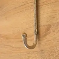 Крючок надверный &laquo;Летучая мышь&raquo;, 33&times;13&times;6 см, алюминий